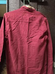 Maroon Casual Shirt