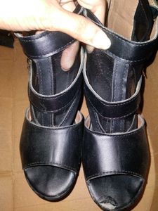 Buckle Block Heels