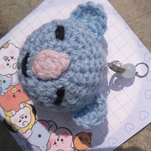Koya~Crochet~Keychain