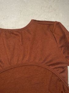 Open Back Crop Top
