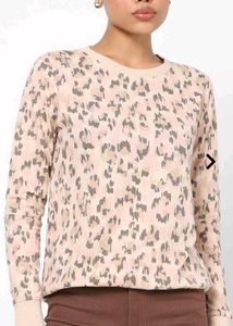 Printed Cotton Sweatshirt For Girls