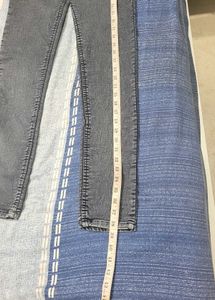 Grey Denim Jeans