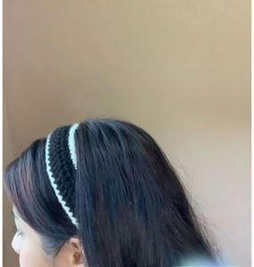 Crochet Lavender Headband