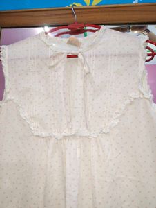 Vintage White Nightgown/Maternity Wear