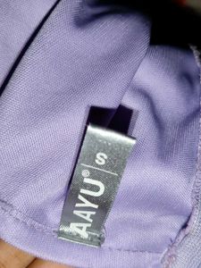 Chic Purple Mini Dress