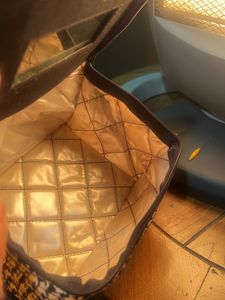 Cosmetics Bag With Mirror- New