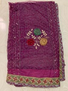 Brasso Net Saree