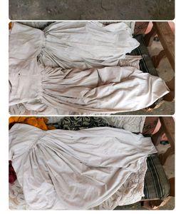 Gherdar White Salwar