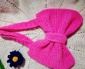 Crochet Bow Bag 🩷🎀