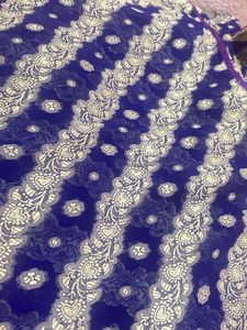Navy Blue Colour Saree