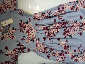 Floral Print Mini Dress