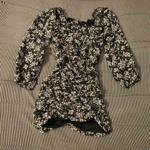 Floral Print Mini Dress