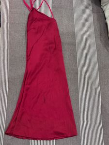 Red Slip Dress