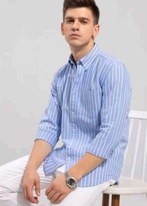 Blue Linene Shirt