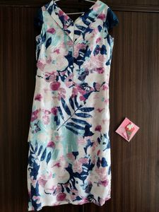 Cotton Dress Perfect For Day Or Cocktail Party