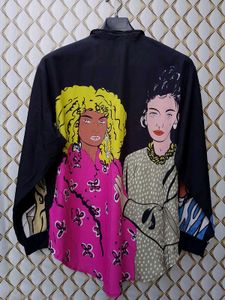 New With Tag Korean Premium Art Baggy Shirt