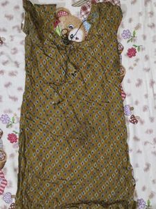 Patterned Casual Dress