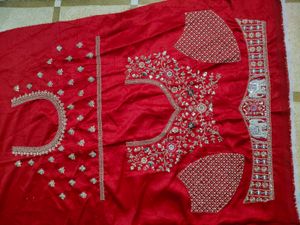 Red Embroidered Lehenga Choli