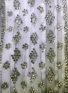 Set Of 3 Pearl White Diamond Work Suit🌸💕