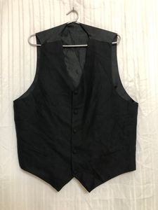 Black Plain Waistcoat