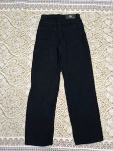 Black Straight Leg Jeans