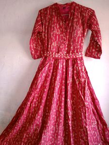 Party Wear Gown With Belt