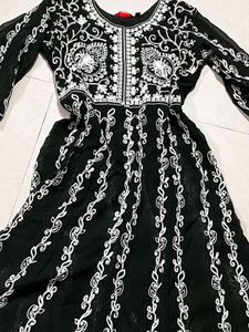 Elegant Embroidered Anarkali dress