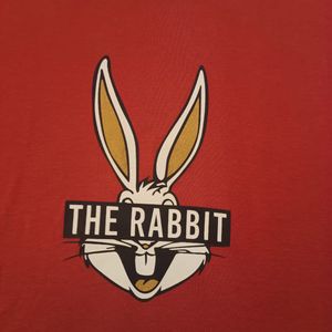 Red &#39;The Rabbit&#39; Graphic Tee