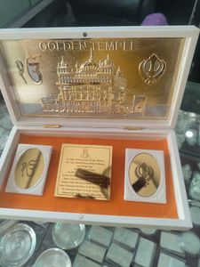 Gold 🪙 plated Golden Temple Showpiece