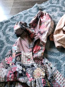 Cute mint green layered top