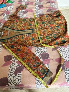 Svarika Small Size Olive Green Kurta