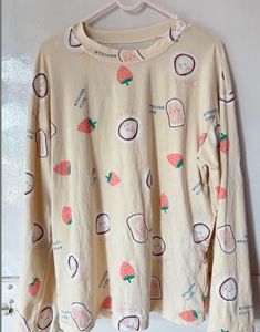 Korean Teddy Night Top🤎