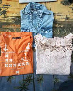 Combo Of Branded Tops