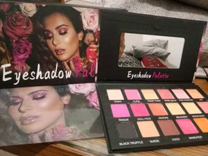 Eyeshadow Palette Nude And Rose