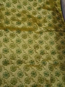 Green Floral Pattern Saree