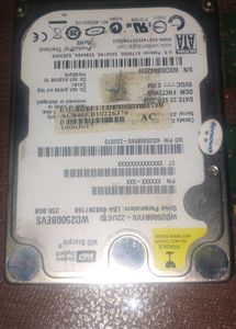 250 Gb Hdd