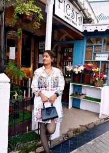 beautiful new floral dress