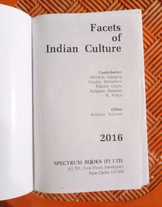 Facets Of Indian Culture BOOK