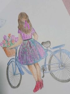 3 Handmade Sticker Type Drawing