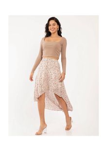 Tiny Florals On Skirt