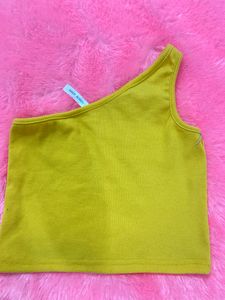 One Sided Yellow Top