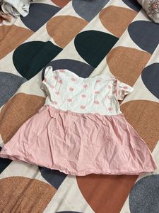 Kids Cotton Casual Dress