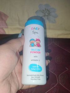 Modicare Baby Spa Talcum Powder With Vitamin E Safe For Baby&#39;s Skin Dermatologically Tested Non Irritant Paraben Free