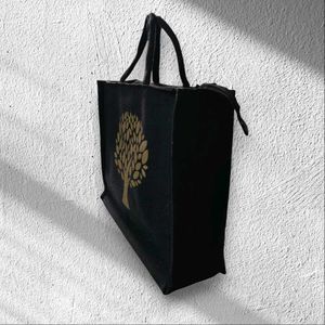 Beautiful Black Canvas Bags Combo For Women