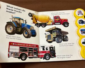 Noisy Trucks(Sound Not Working)Book
