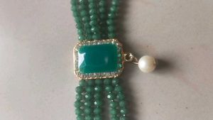 Beaded Choker Necklace Set