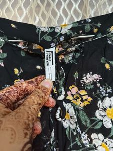 Floral Print Long Sleeve Top