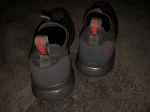 Puma Gray Slip-On Shoes