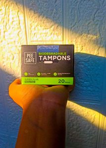 Pee Safe Biodegradable Tampons