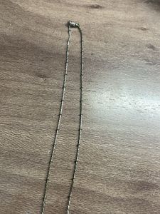 silver chain necklace